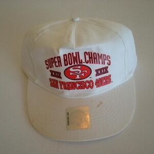49ERS SUPER BOWL 1995 HAT CAP VINTAGE 00S Y2K P1